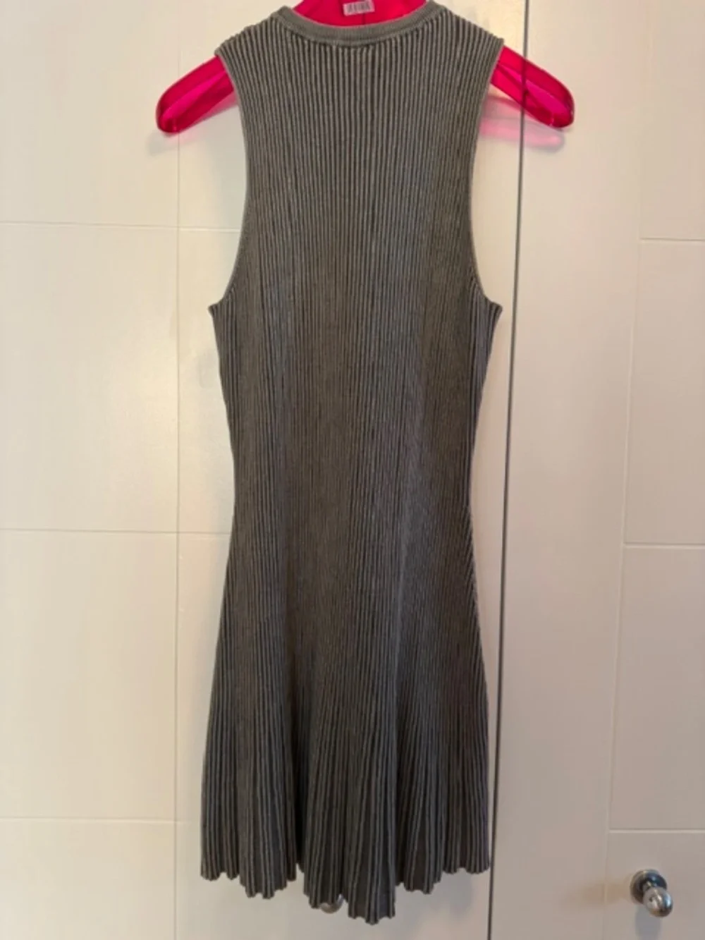 TWIK SIMONS - Jersey Mini Dress - Color Charcoal - Size XL - Picture 8 of 14